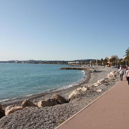 Studio F1 Vue Mer A 30M Des Plages Cagnes-sur-Mer Exterior foto